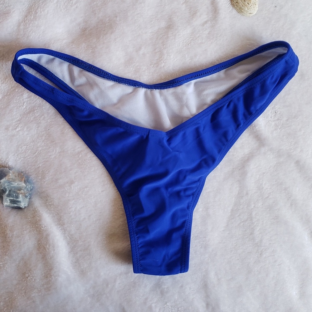 Zaful Bikini Cheeky High Leg Bottoms